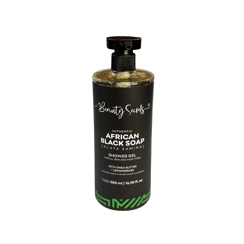 Beauty Secrets Black soap shower gel